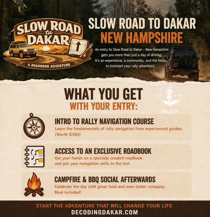 Slow Road to Dakar - New Hampshire
